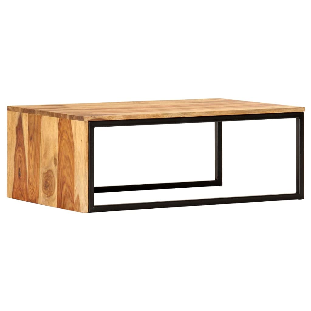 2 pcs Square Wood Nesting Tables W457