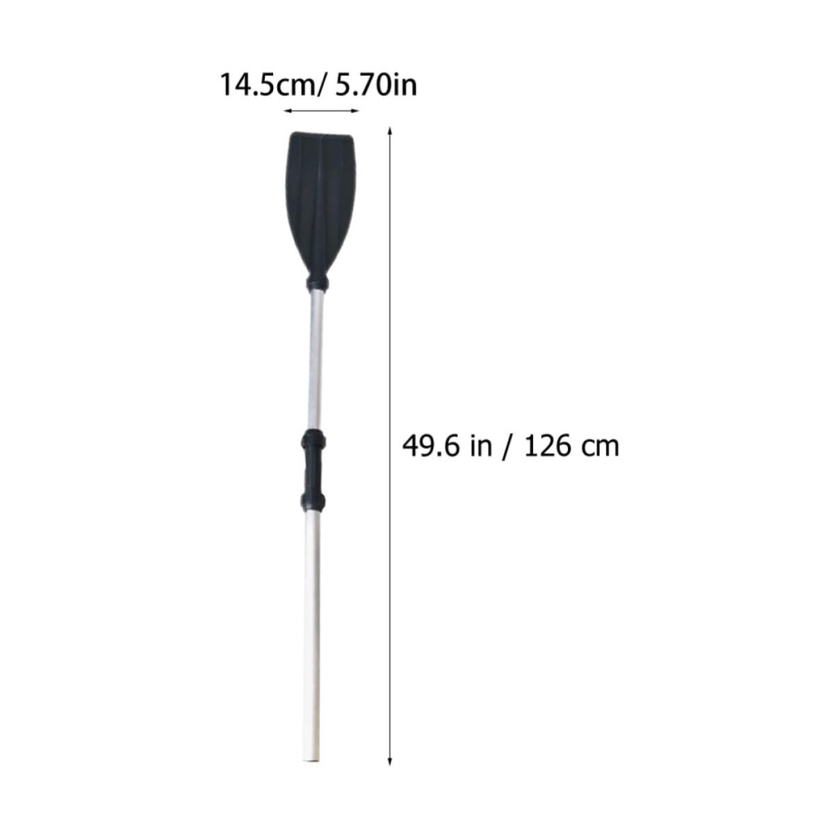 2pcs Aluminum Alloy Kayak Paddle Adjustable Telescopic Shaft E88212