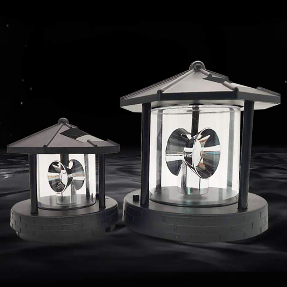 Solar Rotating Lighthouse Lamp Z9500
