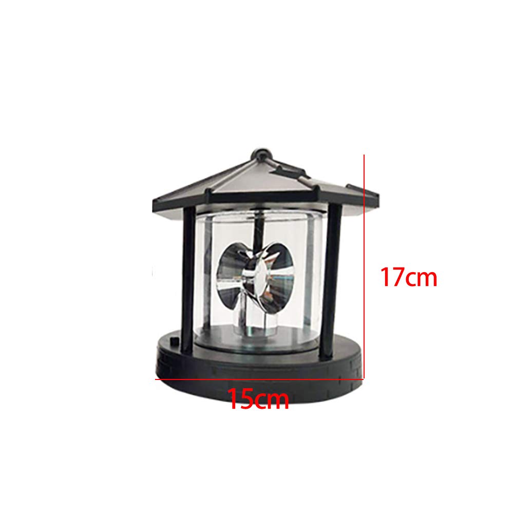 Solar Rotating Lighthouse Lamp Z9500