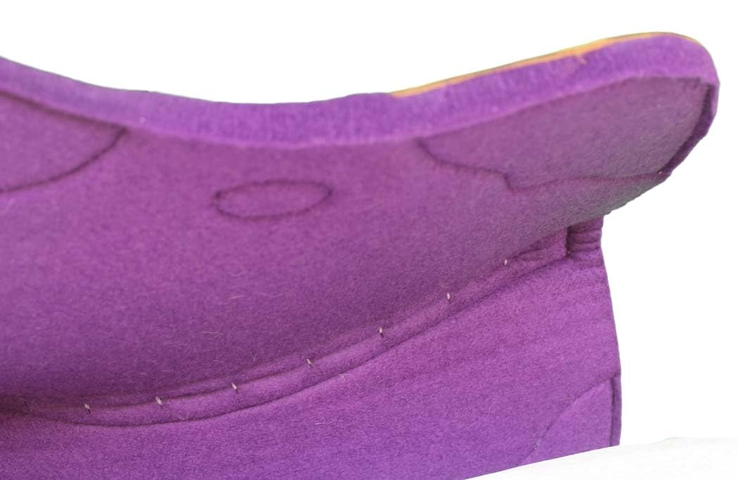 32" x 32" Western Contoured Wool Felt Saddle Pad Y68324
