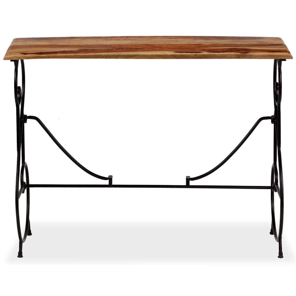 Solid Sheesham Wood Console Table 39.4"x15.7"x29.5" G43002