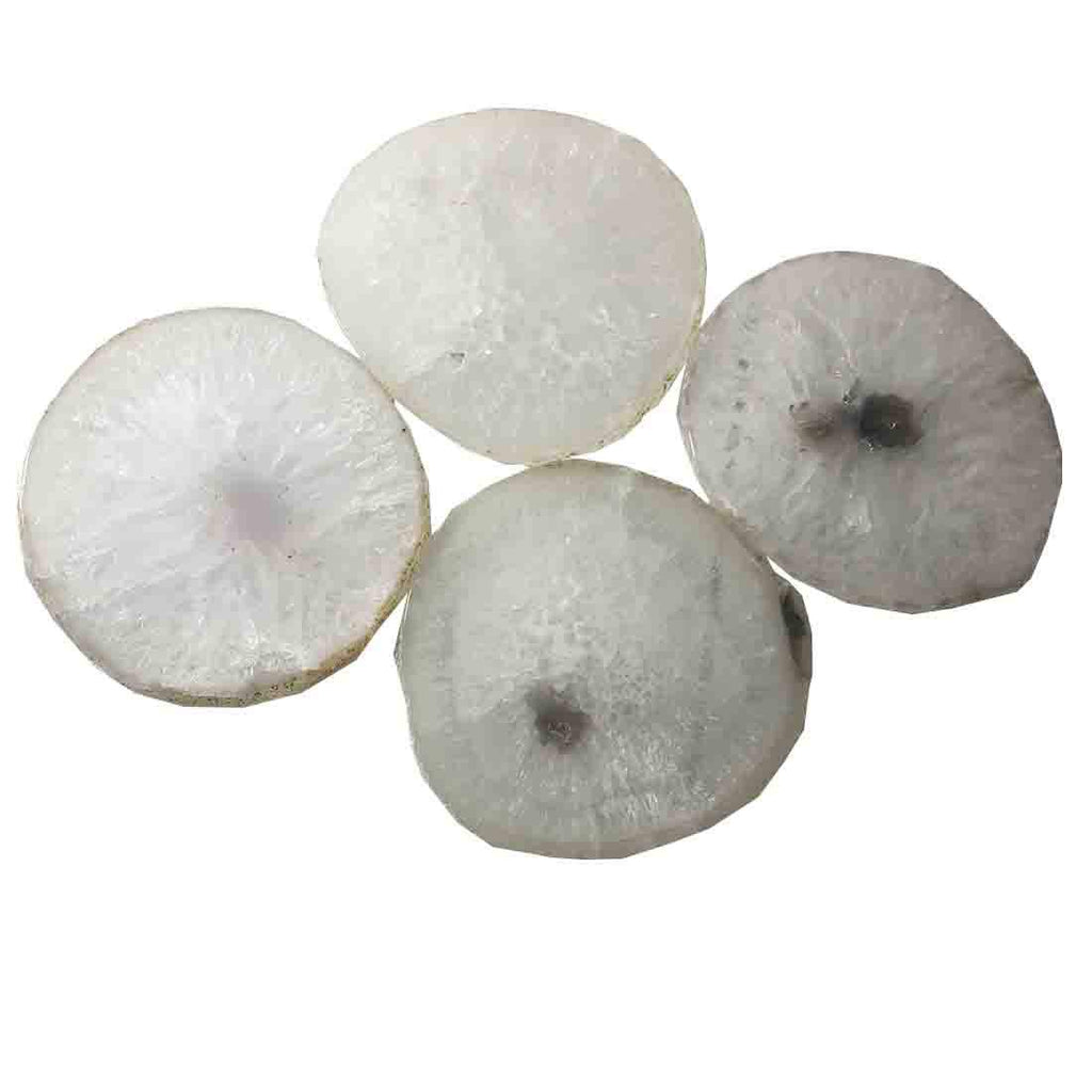Natural Agate Coasters Set of 4 Z77873
