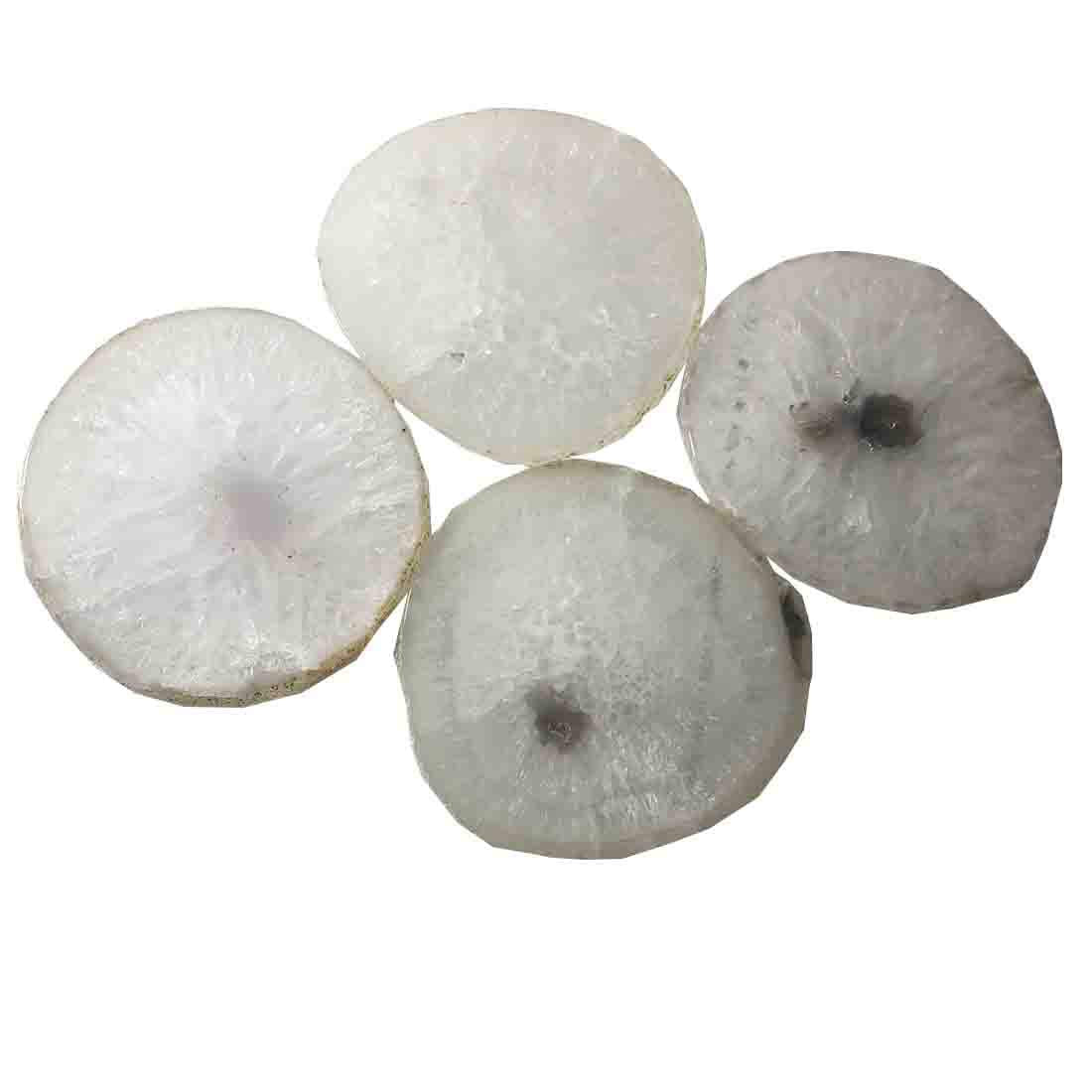 Natural Agate Coasters Set of 4 Z77873
