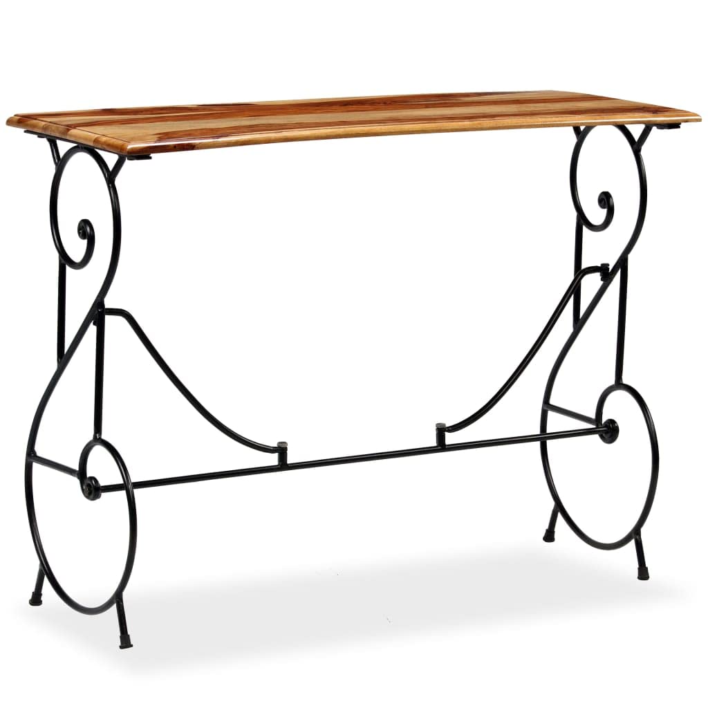 Solid Sheesham Wood Console Table 39.4"x15.7"x29.5" G43002