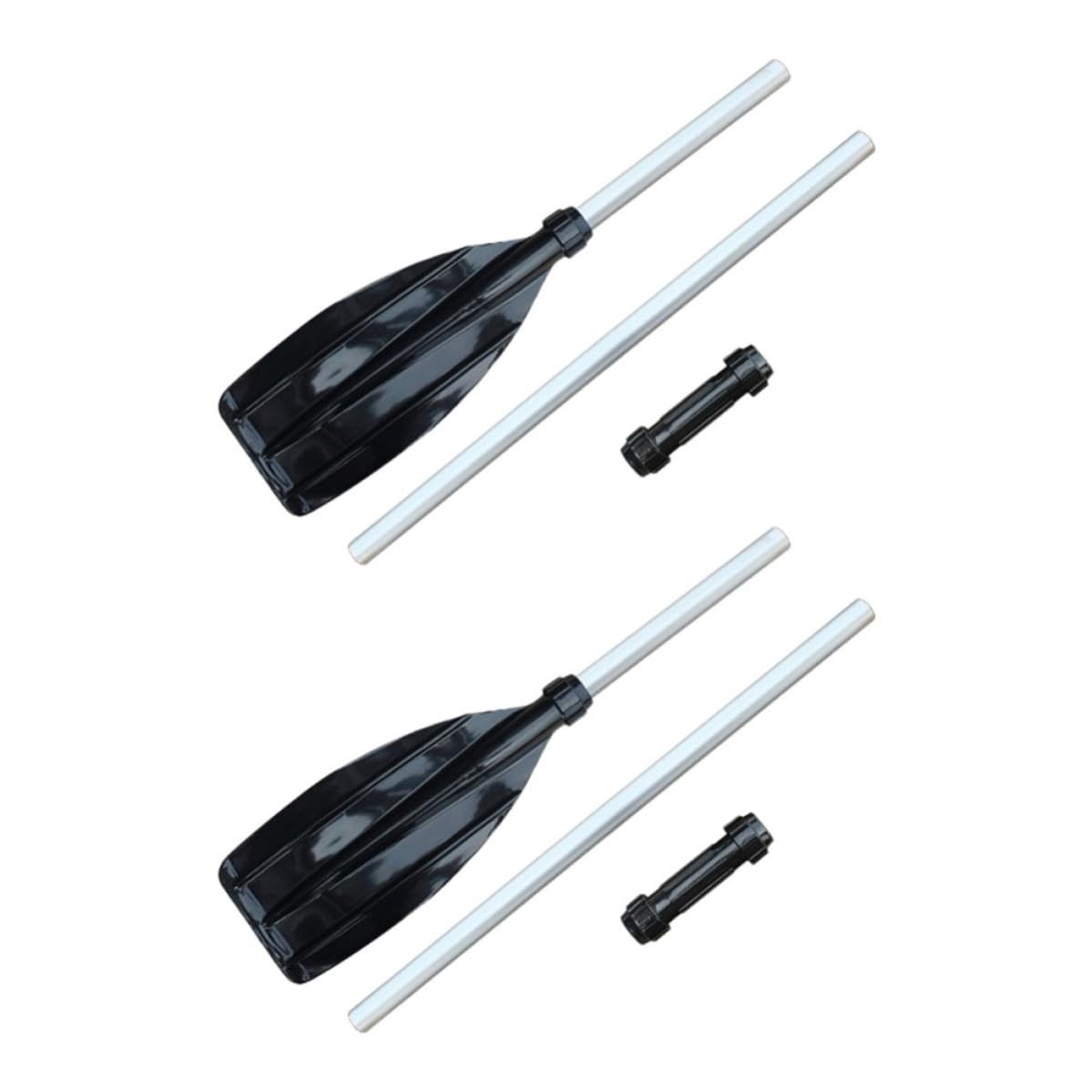 2pcs Aluminum Alloy Kayak Paddle Adjustable Telescopic Shaft E88212