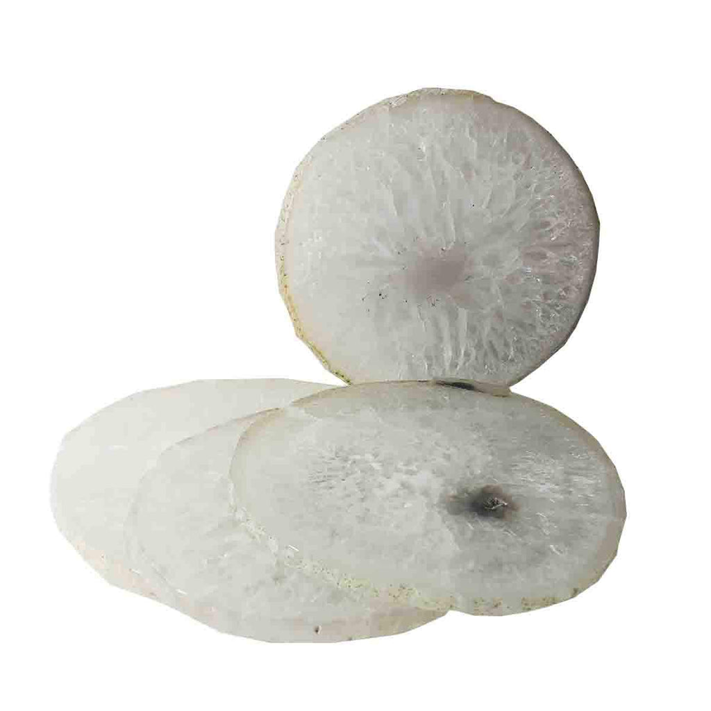 Natural Agate Coasters Set of 4 Z77873