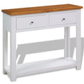 Solid Oak Wood Side Table U202