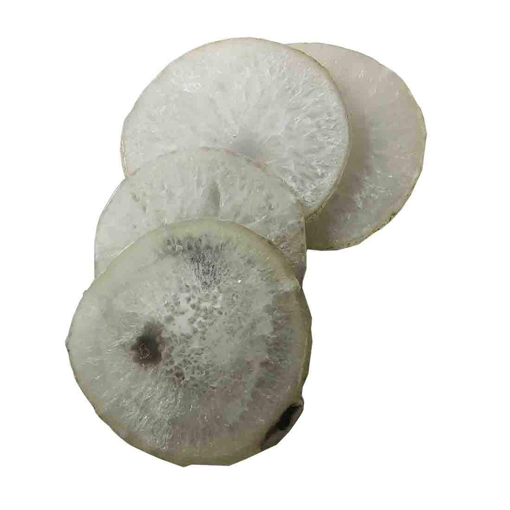 Natural Agate Coasters Set of 4 Z77873