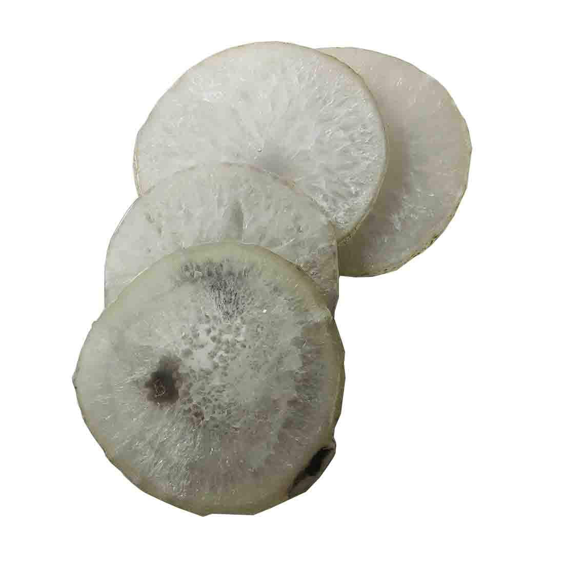 Natural Agate Coasters Set of 4 Z77873
