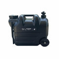 Portable Water Container with Faucet, Wheels, Black I1090