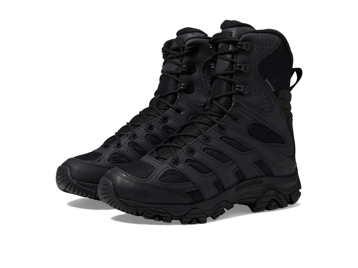 Waterproof 8 Inch Tactical Zip Work Boots Y65673