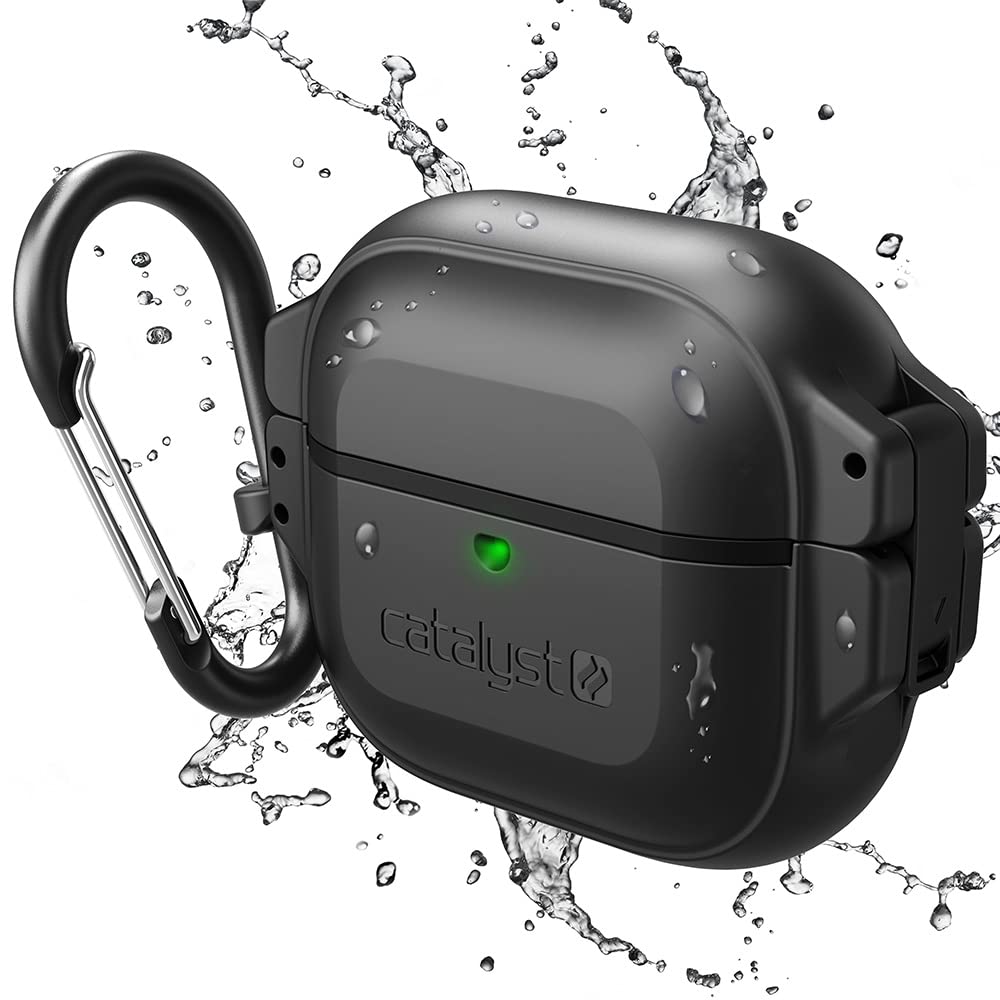 Waterproof Shockproof Protective Case for AirPods 3rd Generation with Carabiner W221109