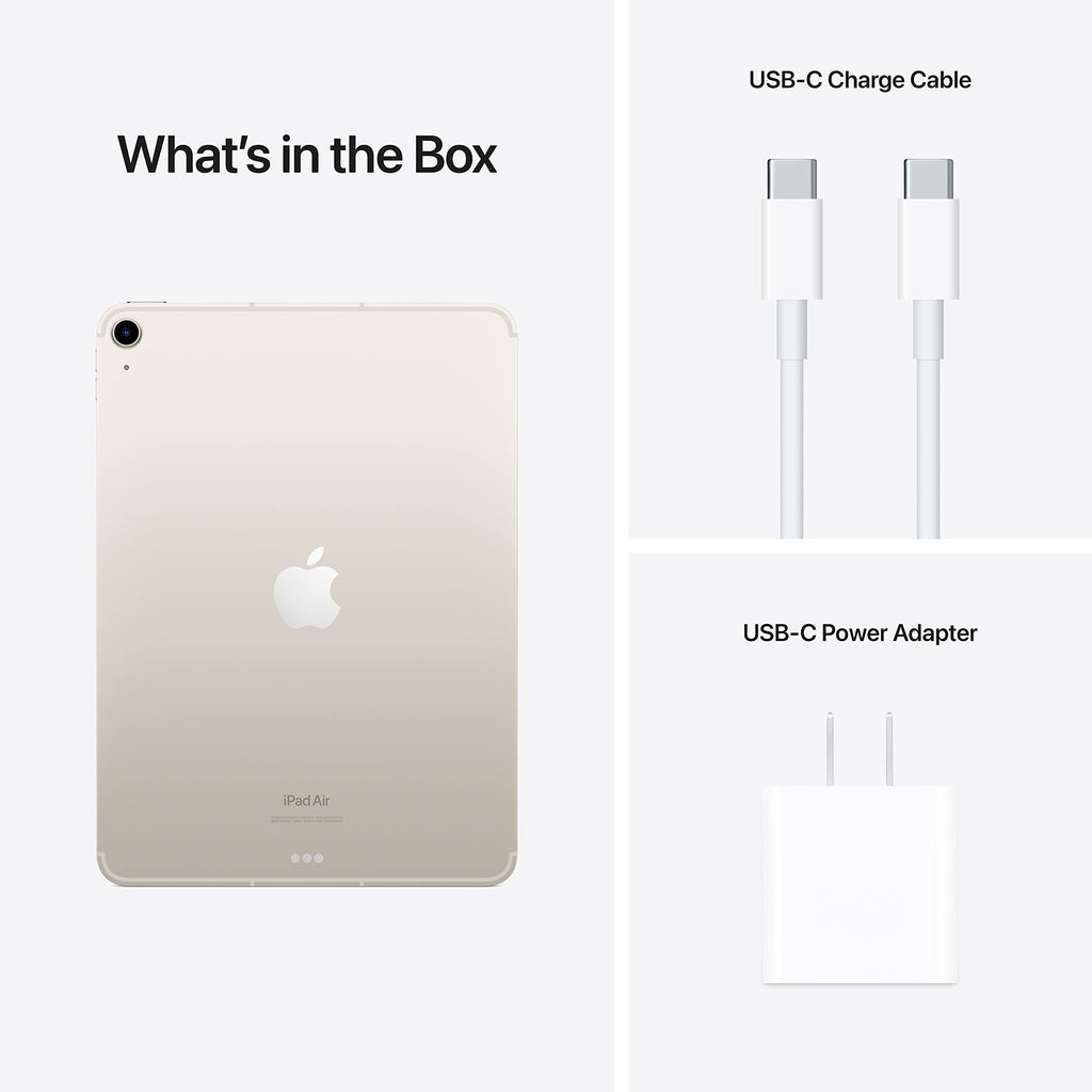 iPad Air 10.9-inch Wi-Fi + Cellular 256GB Starlight Y269