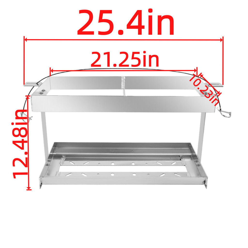 Heavy Duty Fuel Can Holder for 2 5-Gal Jugs E176409