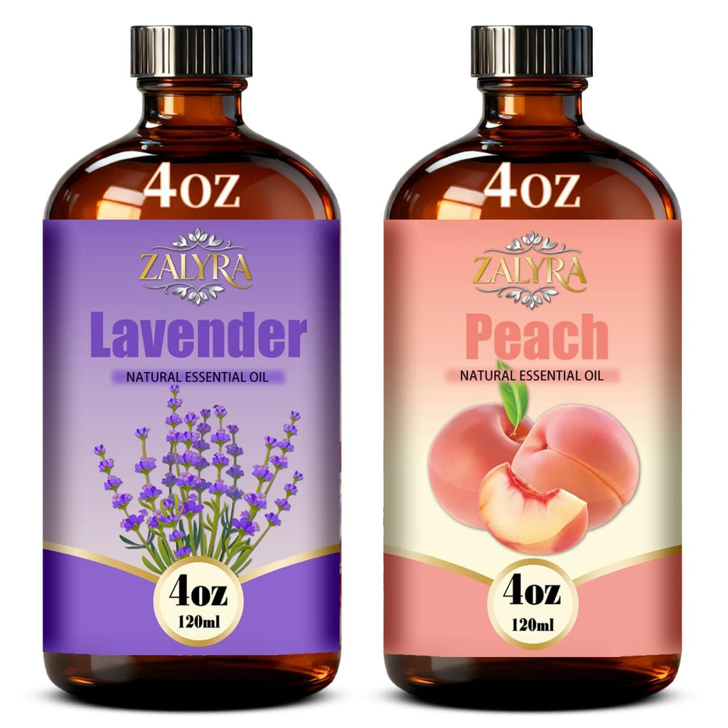 Lavender&Peach Essential Oil 4 Fl Oz+0.33 Fl Oz S423