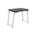 Black and Silver Compact Folding Table A707251