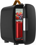 Portable Mini Fridge 4L 6 Can Black X281