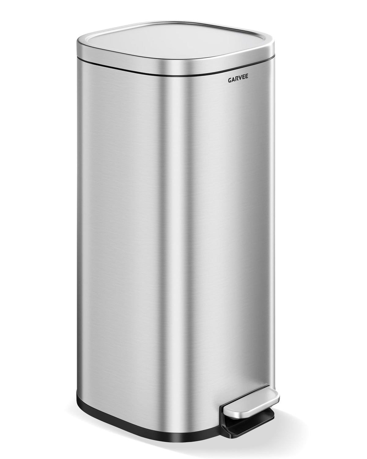 8 Gal Stainless Steel Kitchen Trash Can I83544