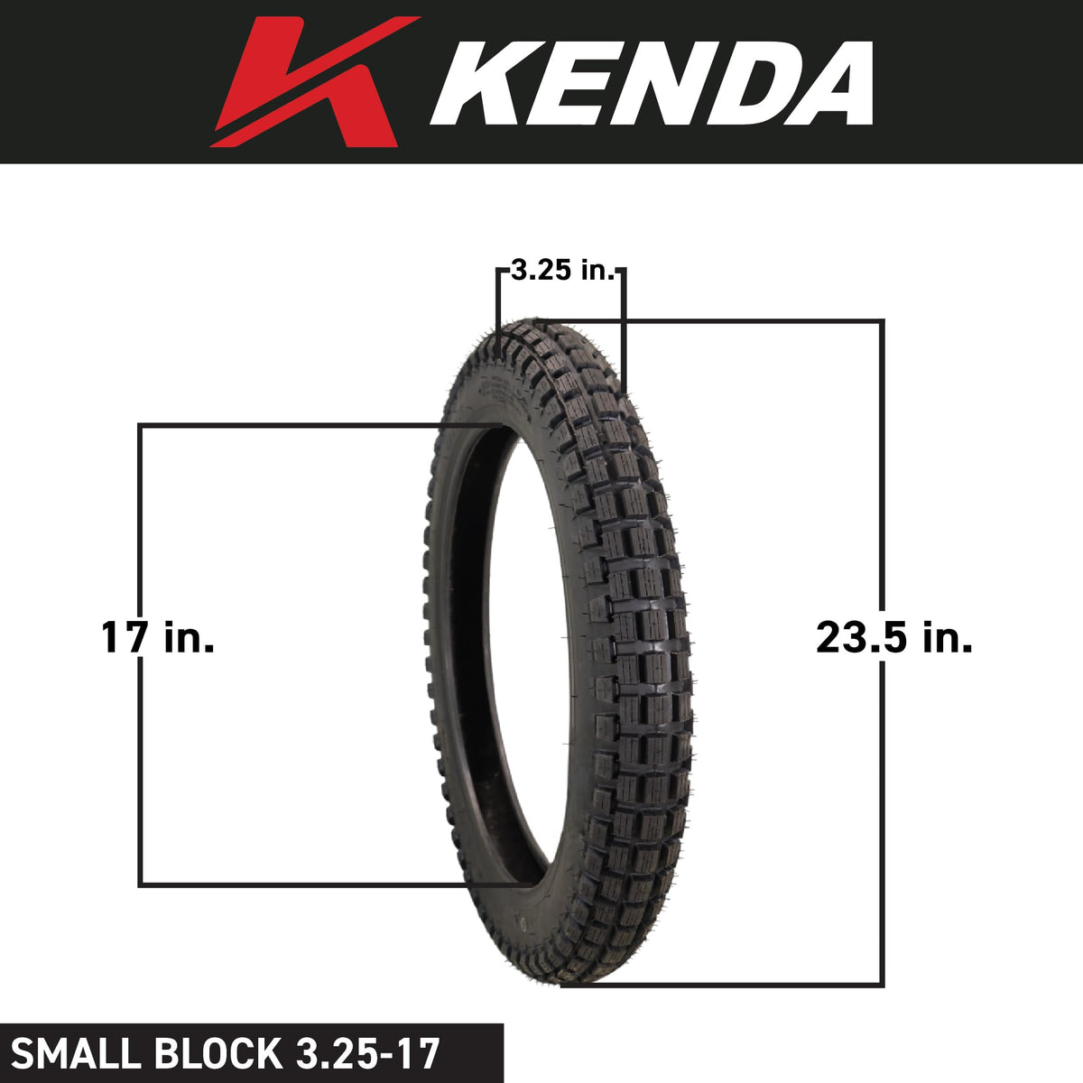 3.25-17 Tube-Type Tire Q59365