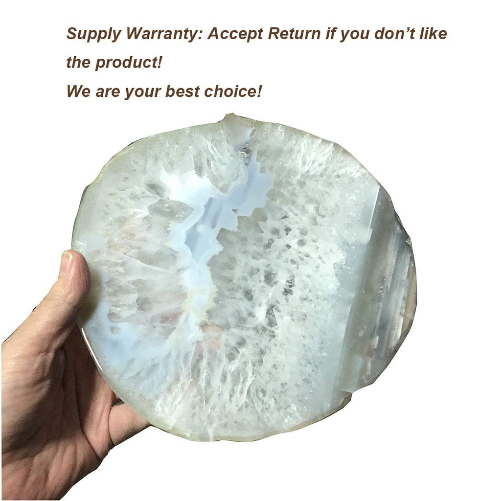 Natural Agate Coasters Set of 4 Z77873