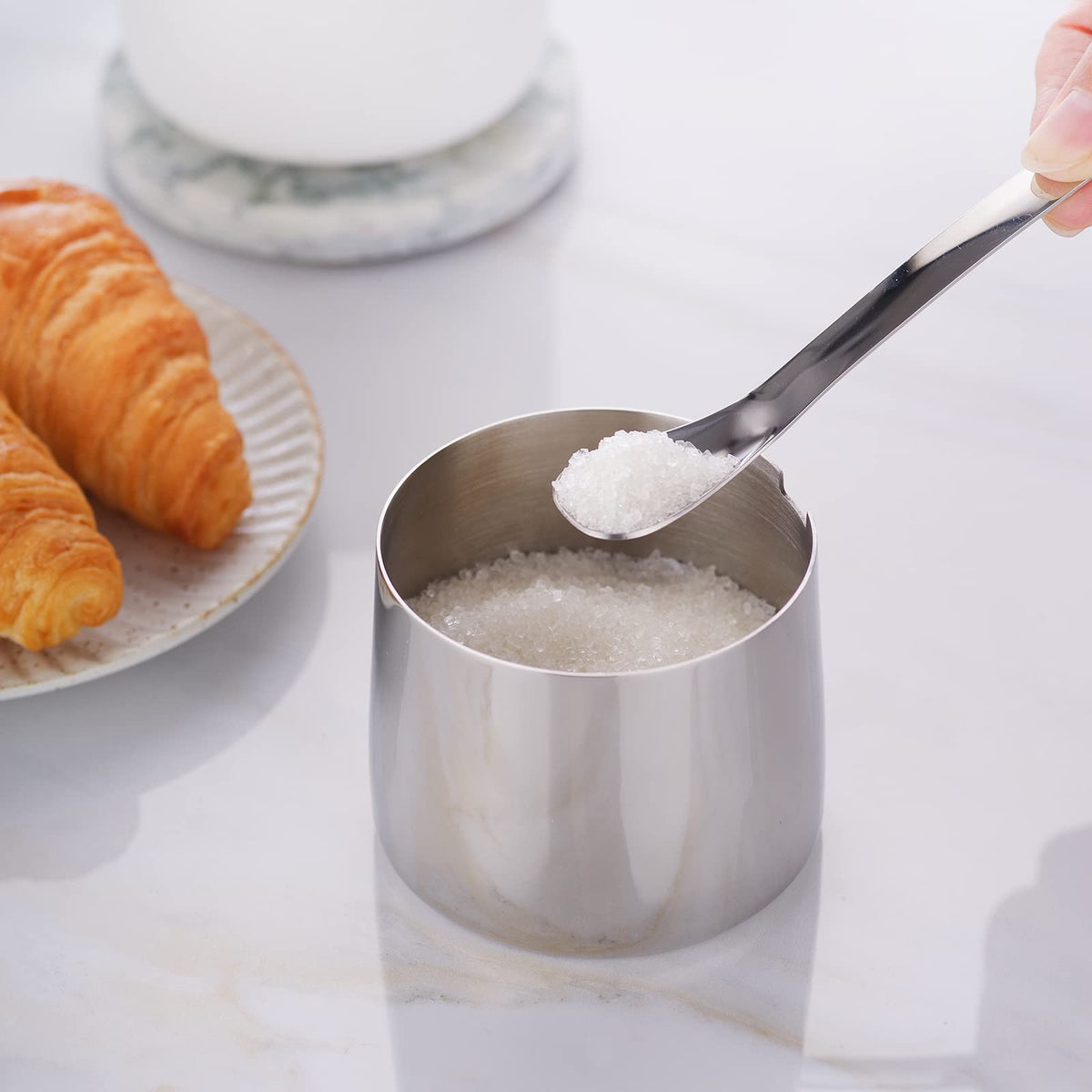 34 oz French Press with Creamer and Sugar Bowl Set N5029