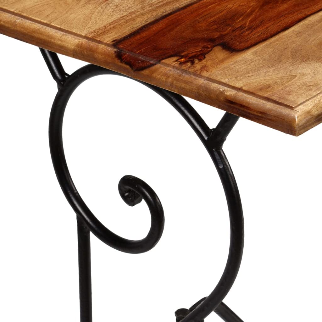 Solid Sheesham Wood Console Table 39.4"x15.7"x29.5" G43002