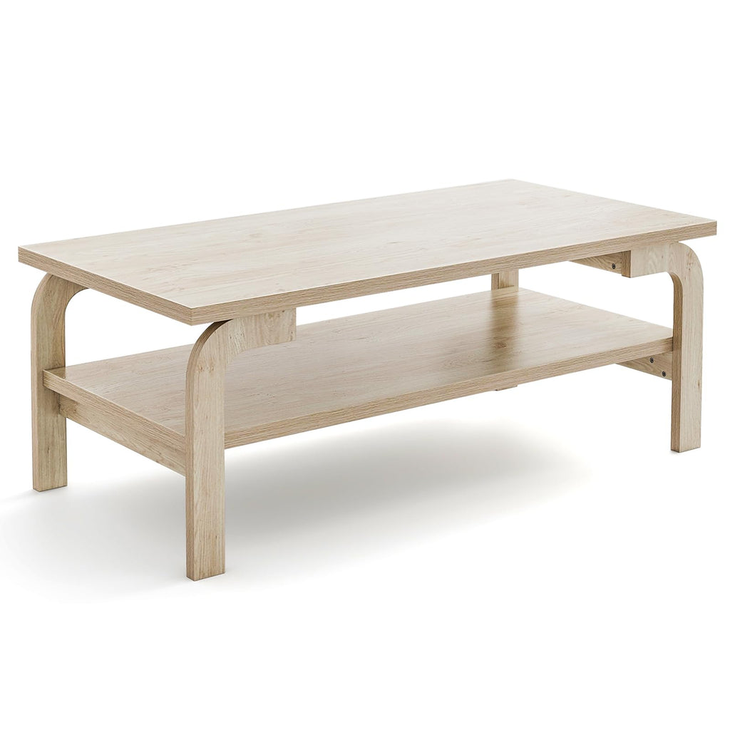 2-Tier Coffee Table with Storage R63351