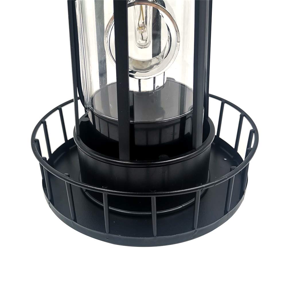 Solar LED Rotating Lighthouse Light F37059