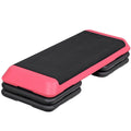 43" Adjustable Exercise Aerobic Step Platform with 4 Removable Risers F67080