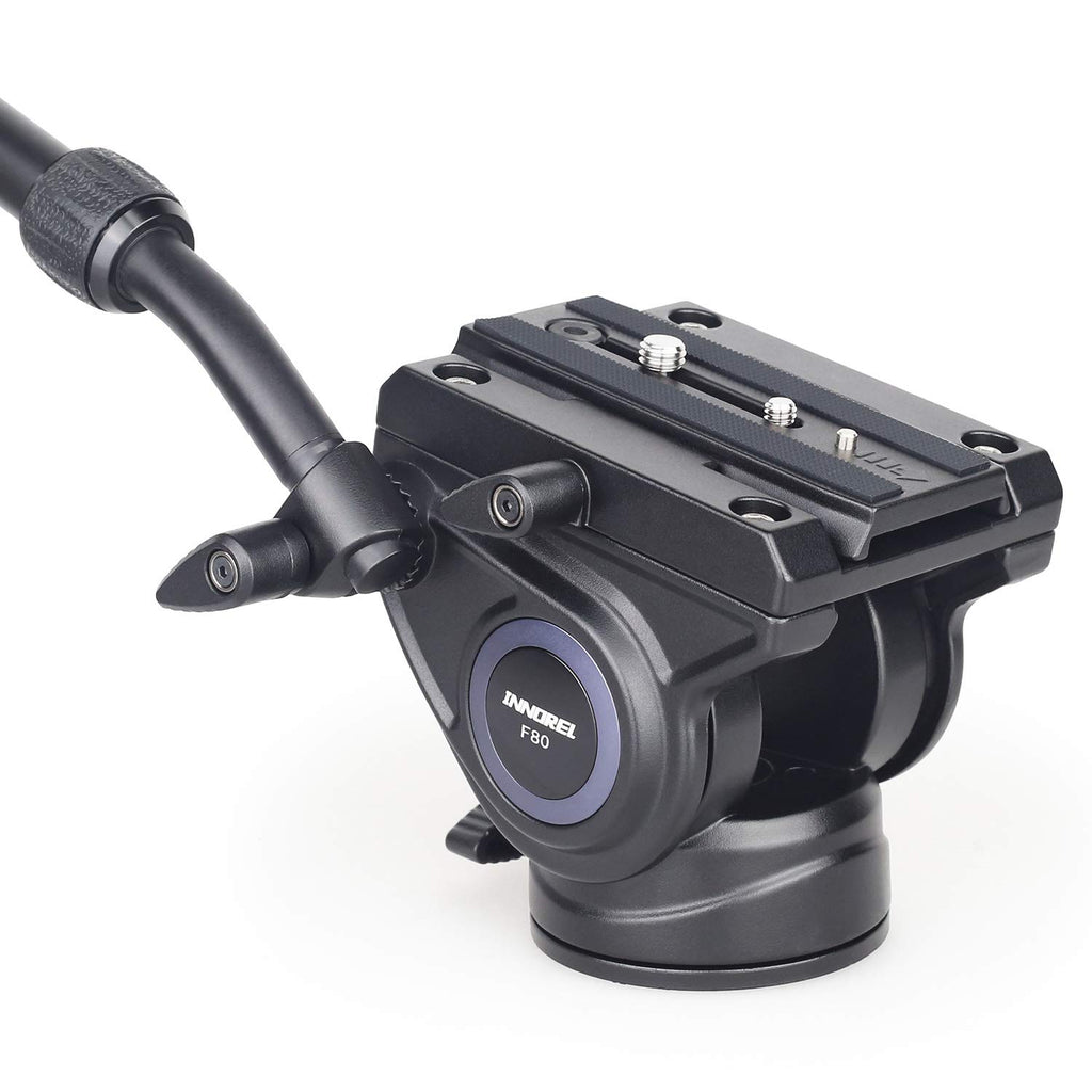 Heavy Duty Tripod Fluid Head with Sliding Plate O8266