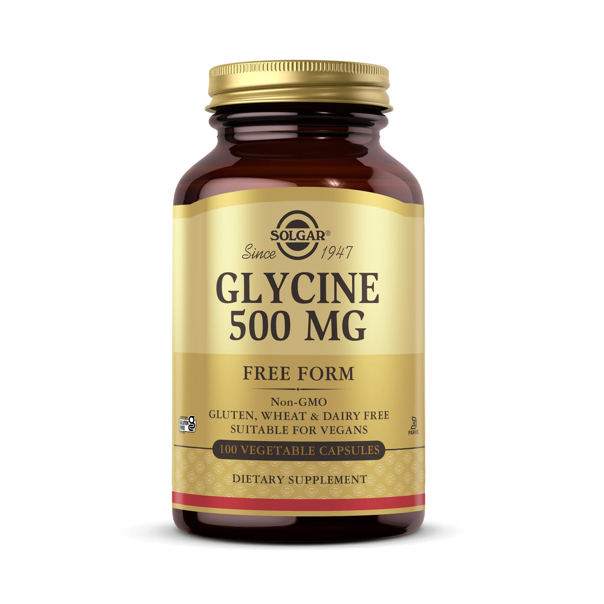 Glycine 500 mg 100 Vegetable Capsules U61255