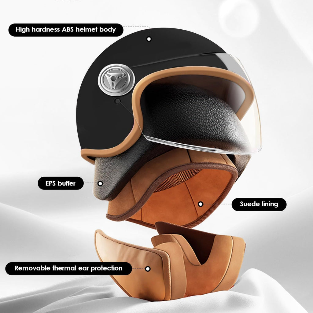 Kids 3/4 Open Face Motorcycle Helmet M4348