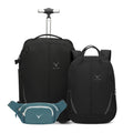 Rolling Backpack with Wheels 43L with Waist Pack Y3858