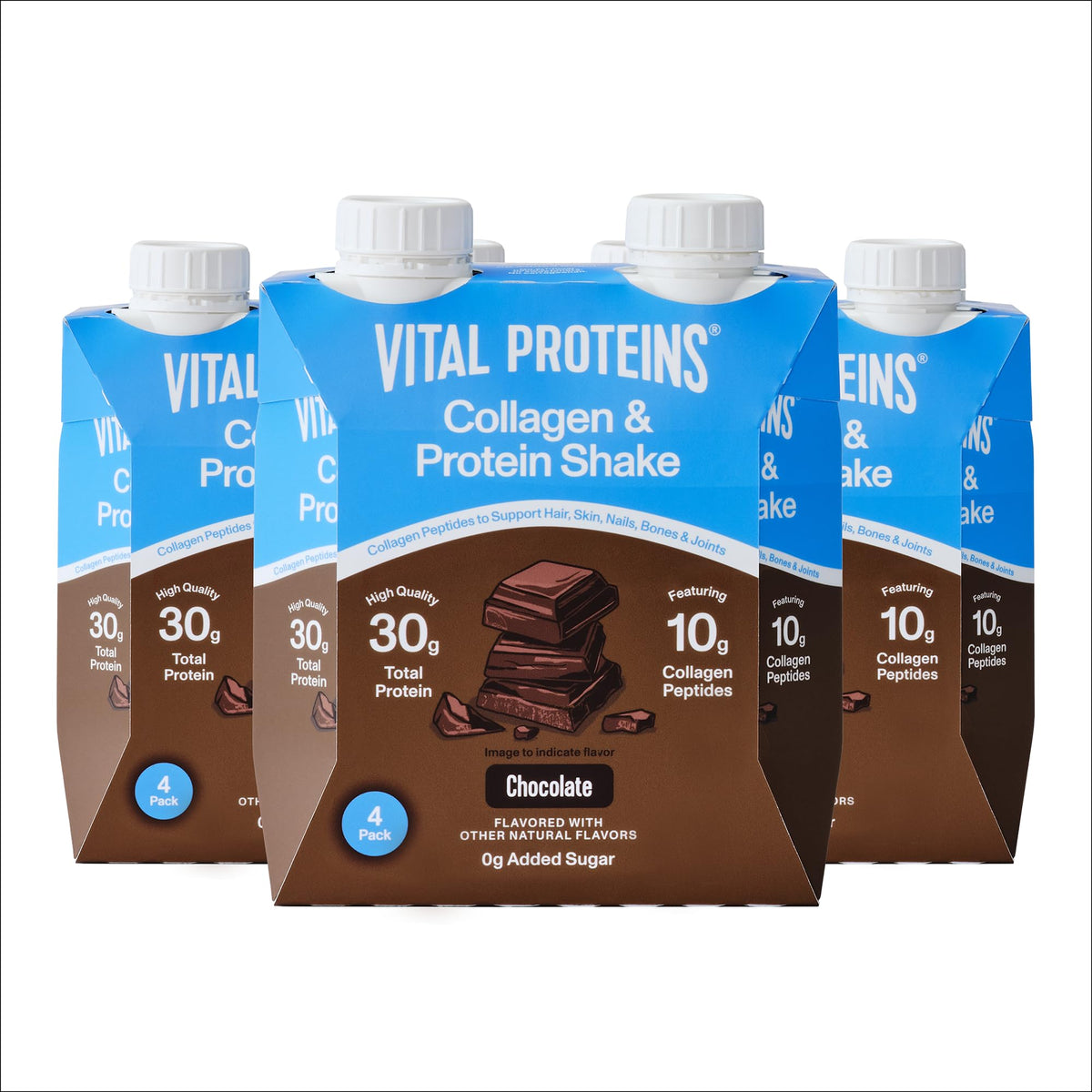 Chocolate Collagen & Protein Shake 12 Count A2936