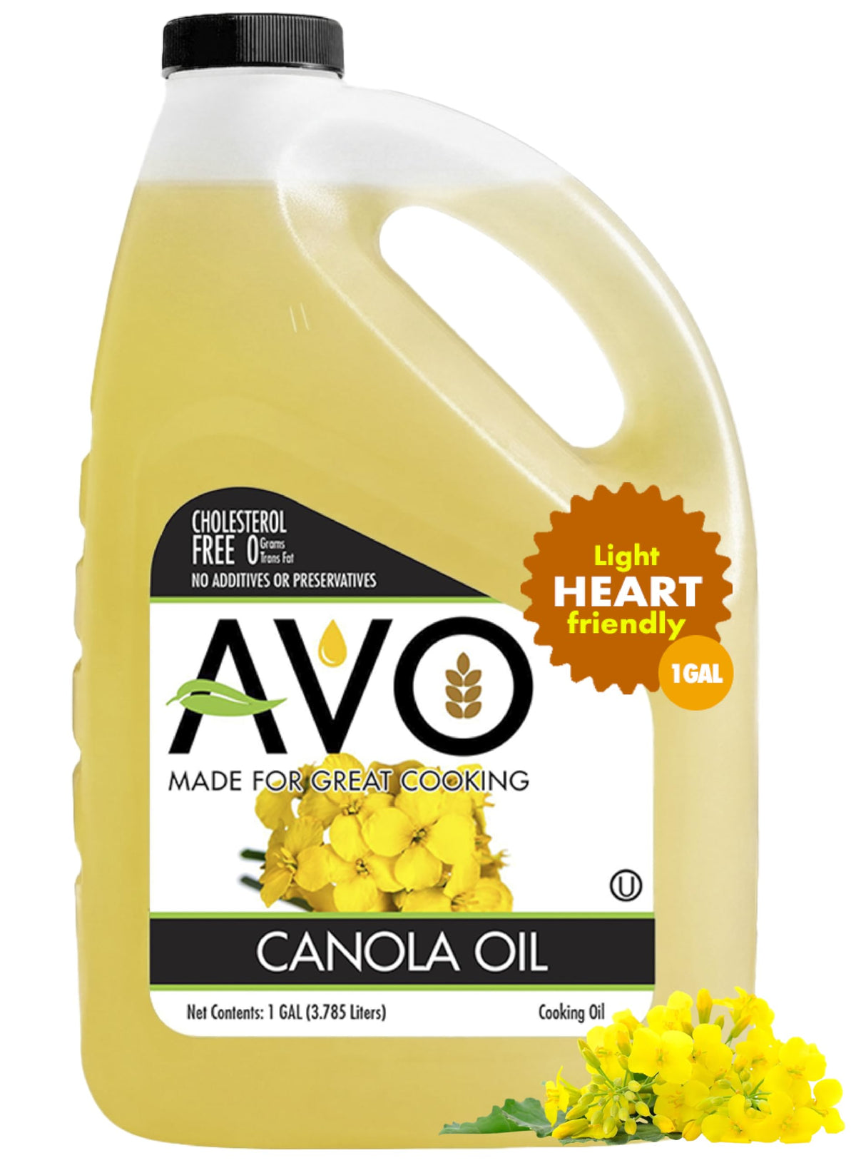 100% Pure Canola Oil 1 Gallon E74013