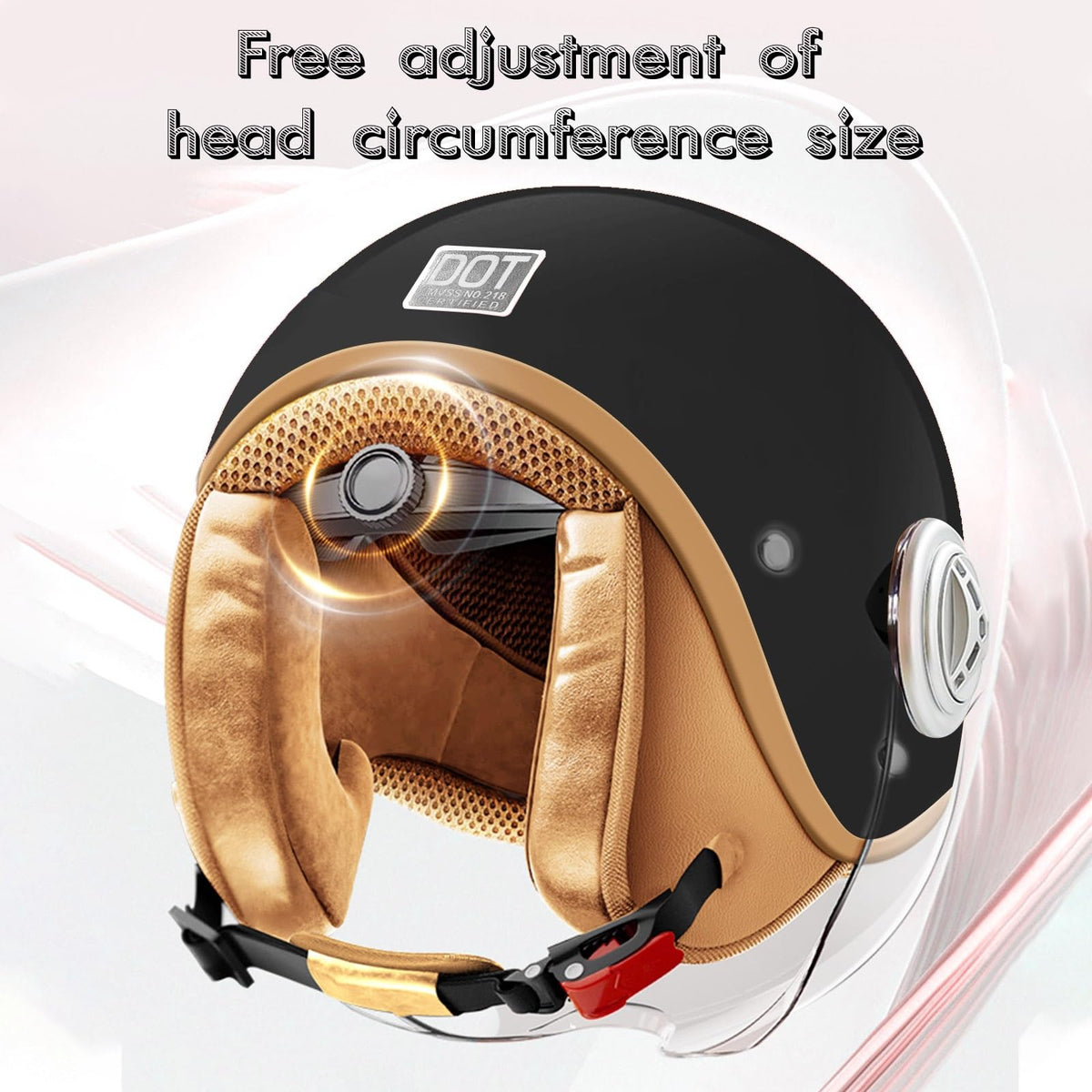 Kids 3/4 Open Face Motorcycle Helmet M4348