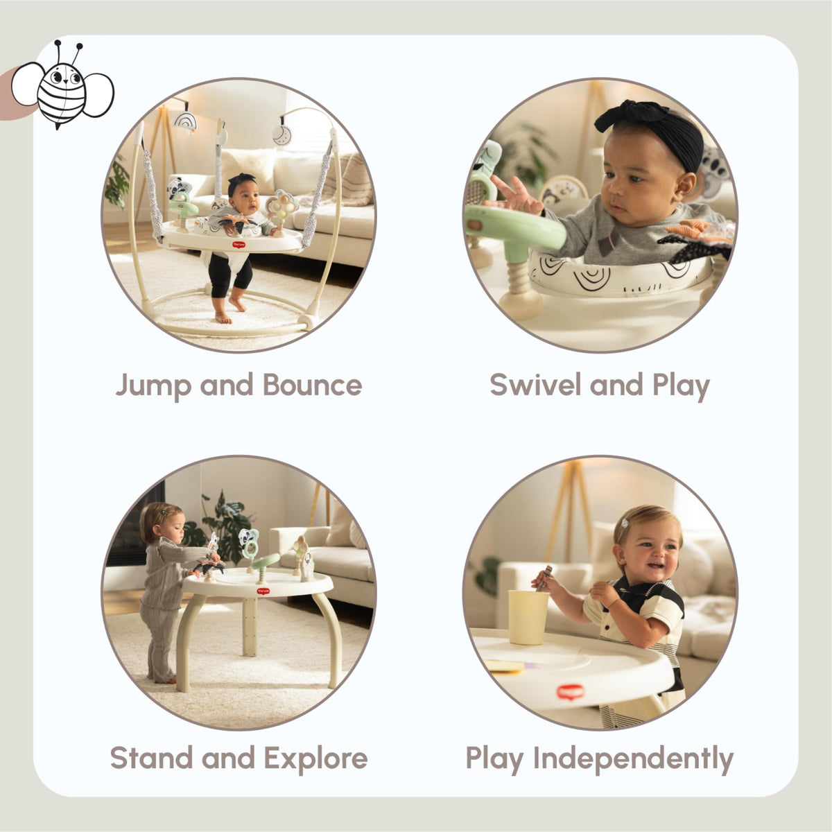 4-in-1 Baby Activity Center with Lights & Music P220
