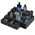 3 Tier Cologne Stand Organizer with Velvet Lining Drawer H20020