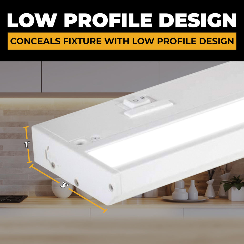 LED Under Cabinet Lighting 24 Inch White J31560
