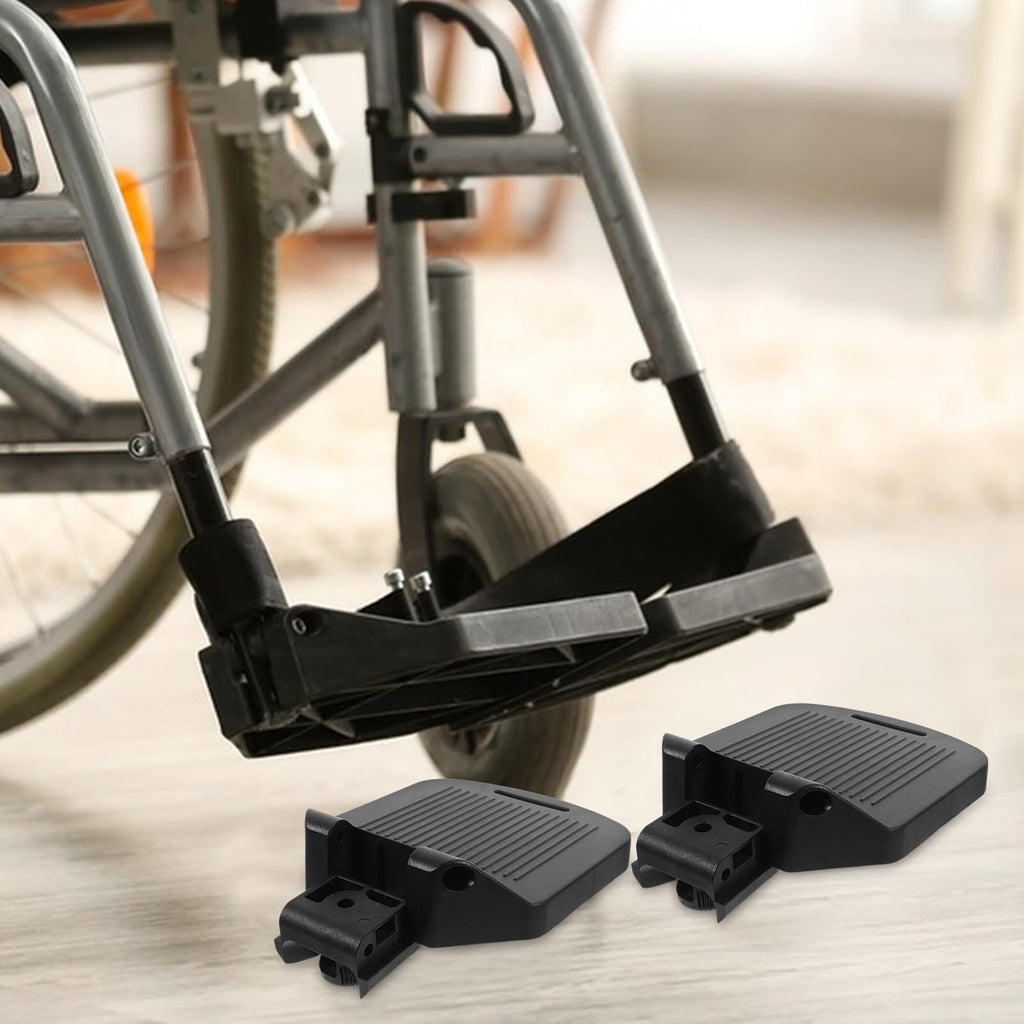 2pcs Adjustable Heavy Duty Wheelchair Footrest D222148