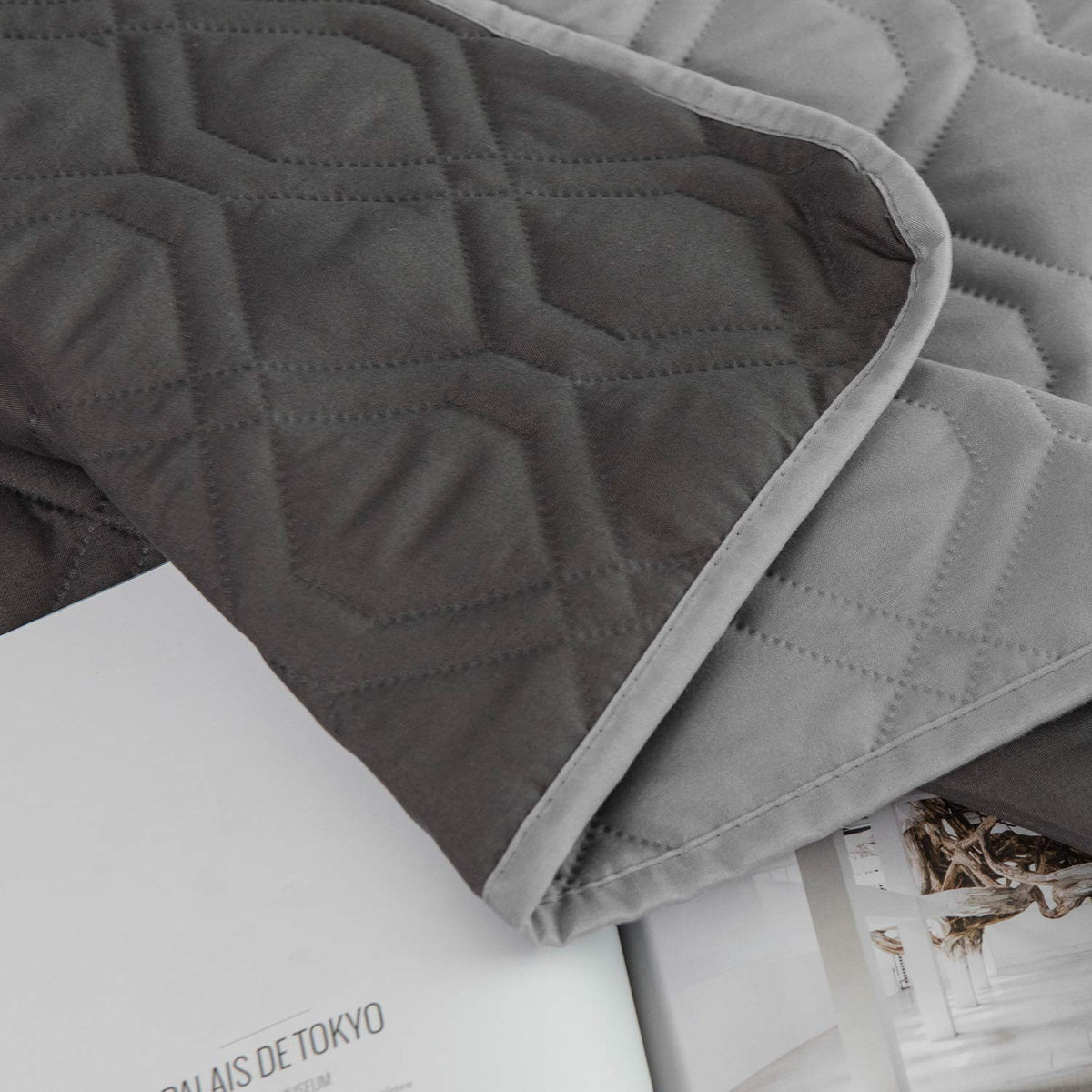 Waterproof Reversible Dog Bed Cover Pet Blanket G326362