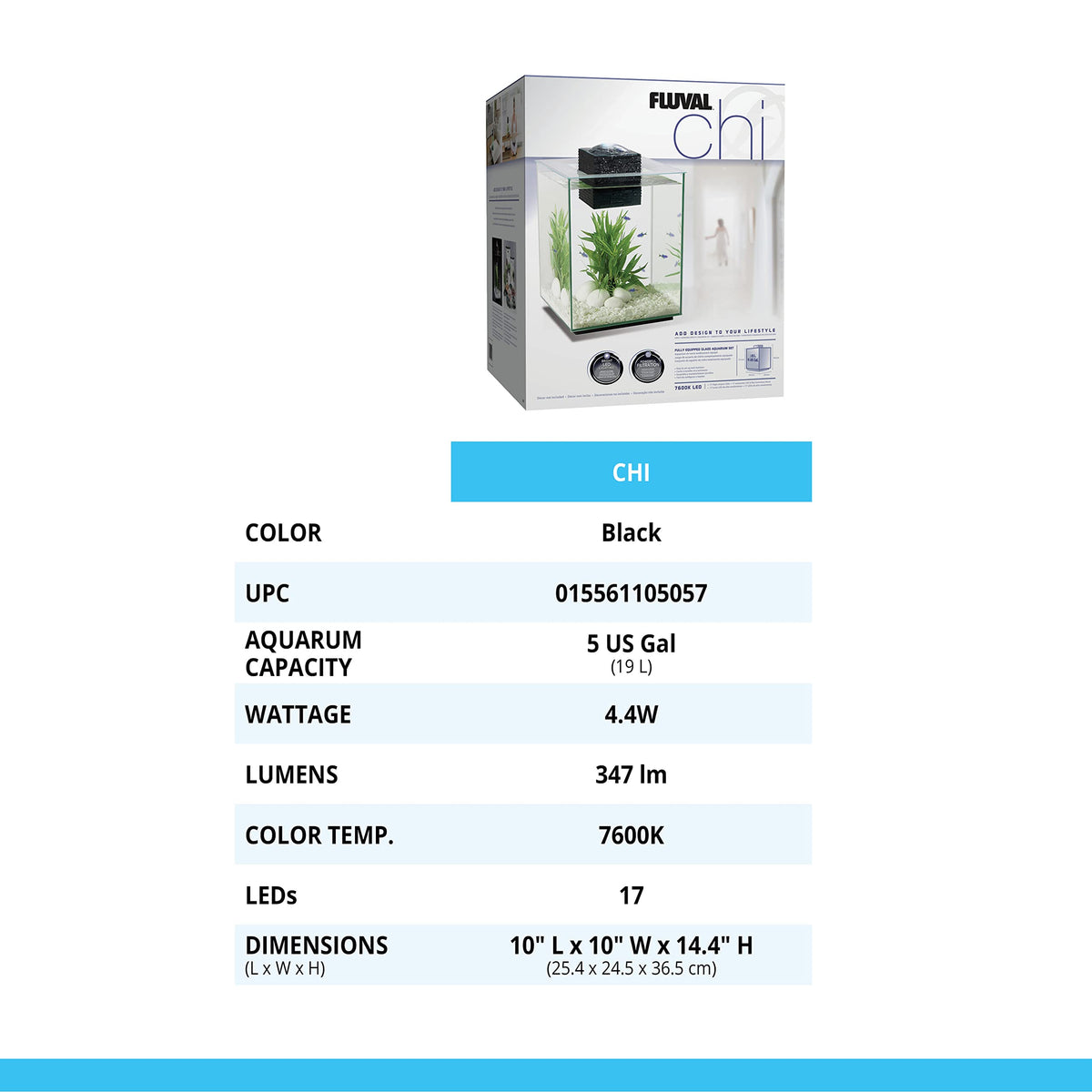 5-Gallon Aquarium Set B7666