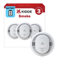 Smoke Detector, AA Battery-Powered, 3 Pack R31703