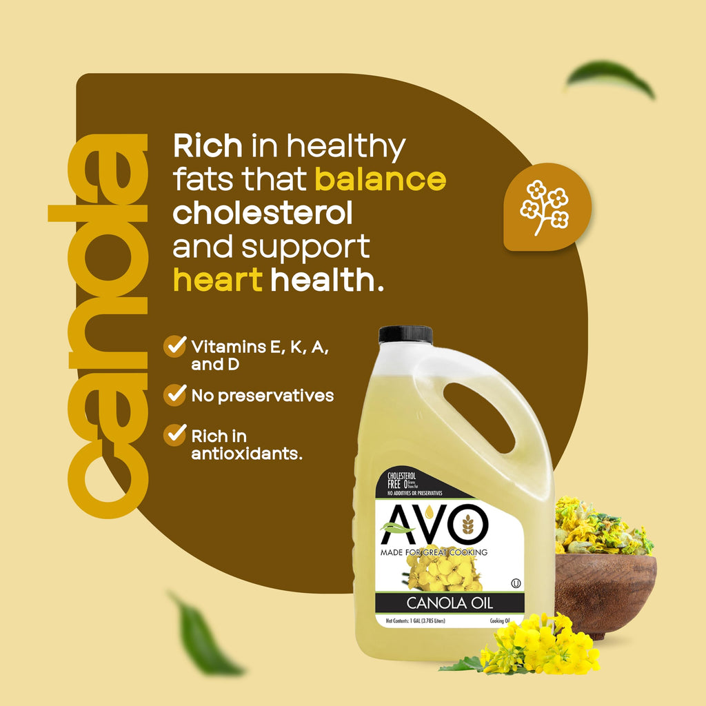 100% Pure Canola Oil 1 Gallon E74013