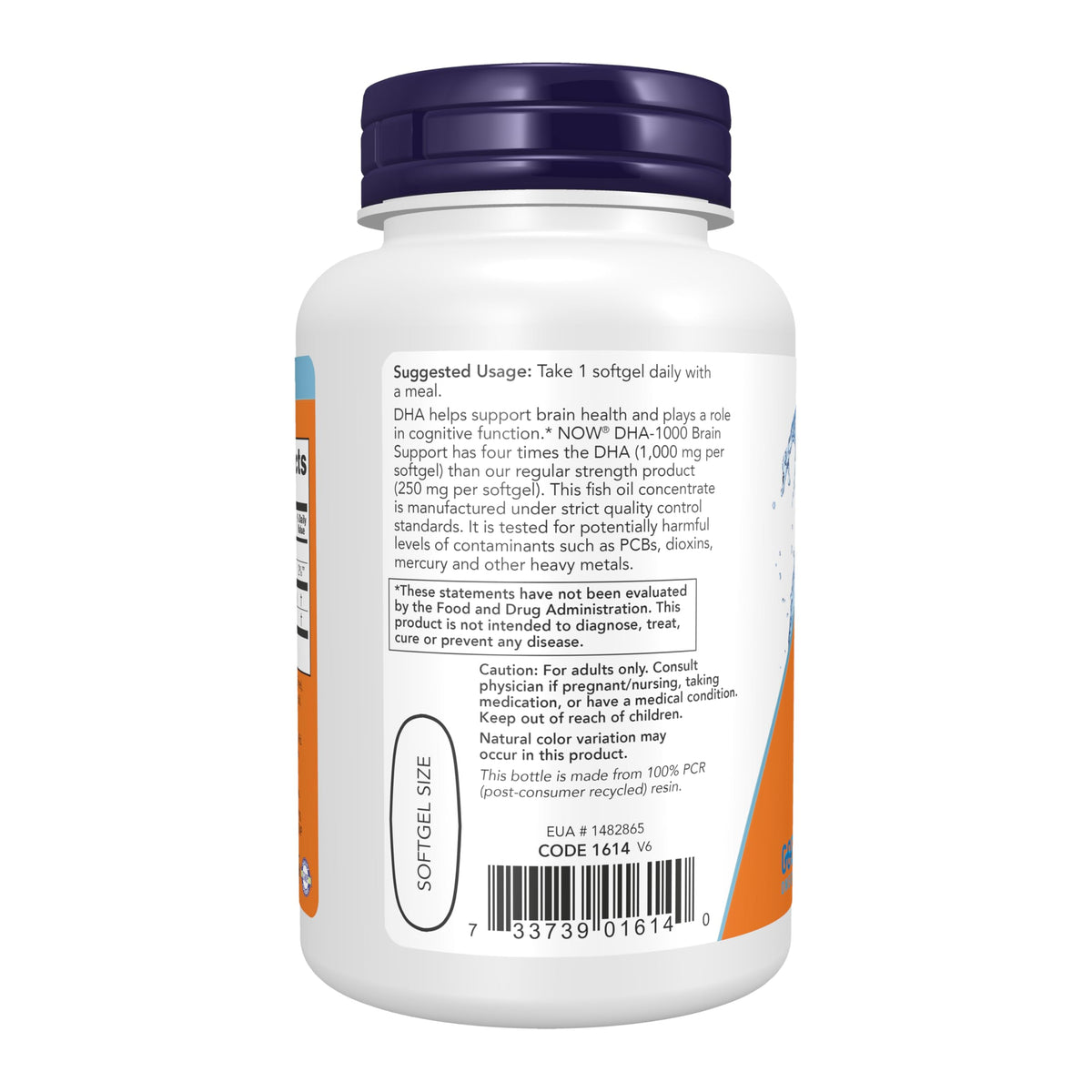 DHA-1,000 Extra Strength 90 Softgels K3772