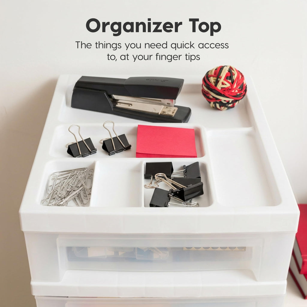 10 Drawer Rolling Storage Cart B698516
