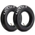 4.80/4.00-8 Replacement Tire Inner Tube with TR87 Angled Valve Pack of 2 B1241