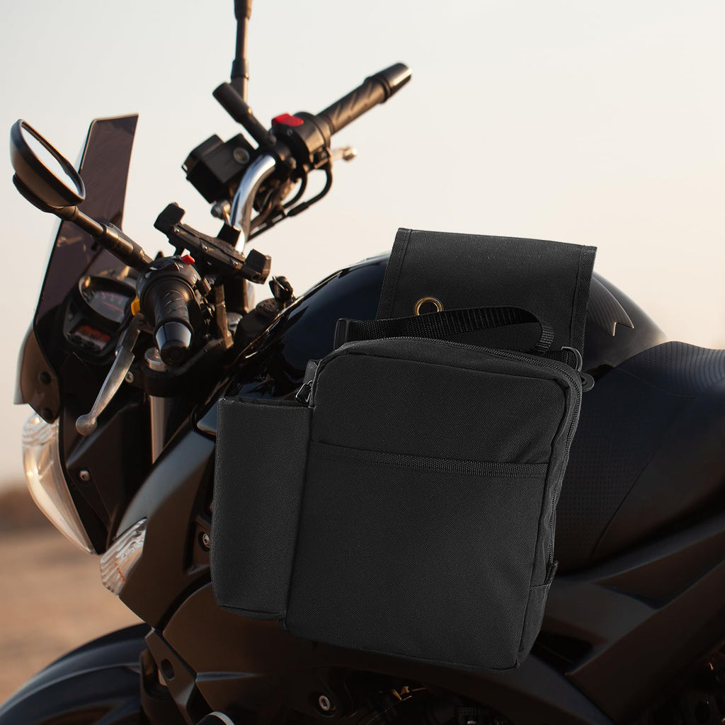 2 Pcs Waterproof Saddle Bag with Pocket S835478