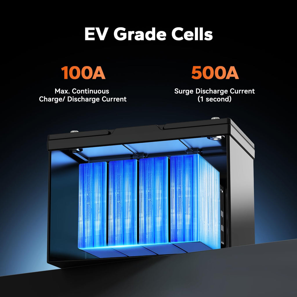 12V 100Ah LiFePO4 Battery E877